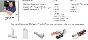 Flier’s Quality Water Systems, Flier’s, GE, Aquafine, Tonkaflo