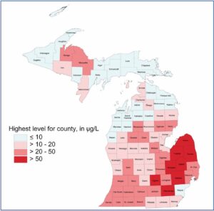 Arsenic Contaminant Map